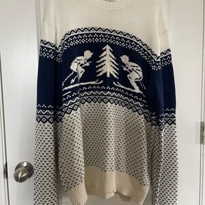 St. John's Bay Off-White Knit Pullover